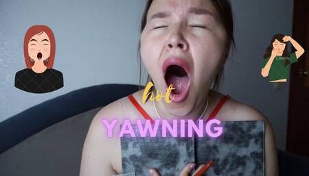 hot yawning