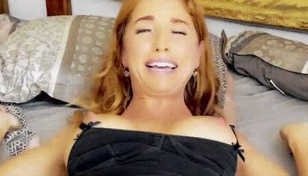 Step-Son Gives Step-Mom A Mouthful