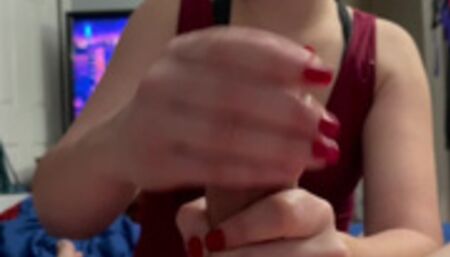 Edging Handjob (part 2) EXTREME Post Orgasm Torture