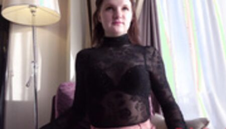 Elizabeth - Russian amateur 18 yo, she came on Asian dick! - TripForFuck