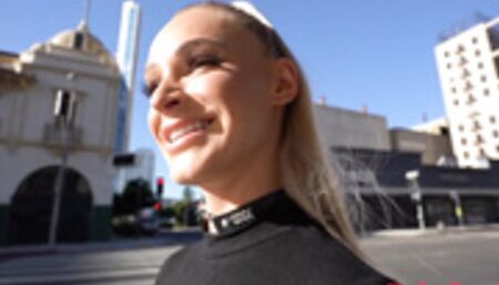 Emma Hix - Blonde super beauty! I want to cum inside her pussy too! - TripForFuck