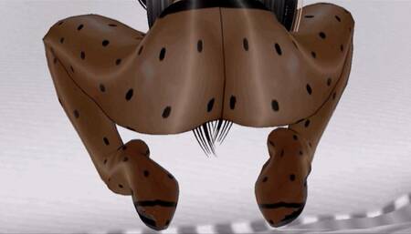 Polka Dot Pantyhose! (540p mp4)