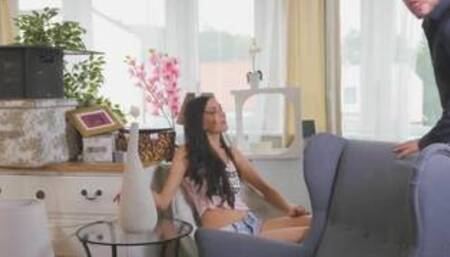 tall babe ashley ocean gets pussy hammered