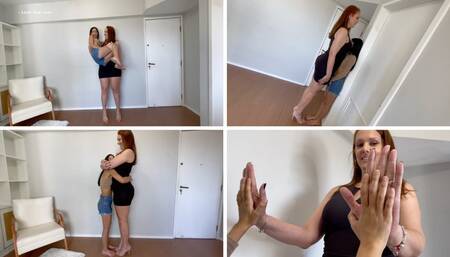 Suzi looks even smaller next to this tall woman - GG Producer (MP4-HD 1080p)