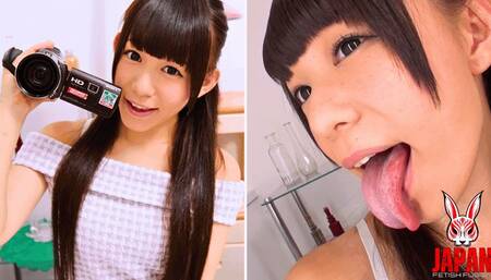 Mouth Fetish : Feel the inside of Marie Konishi's mouth!