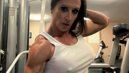 Listen to me as I Teach You How To Jerk Off To A Muscular Women