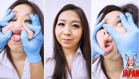 Facial deformation : Rin Ryomiya's Voice Training