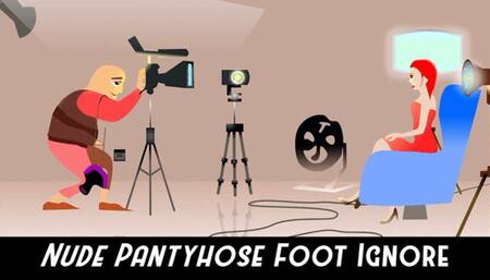 The Nude Pantyhose Foot Ignored