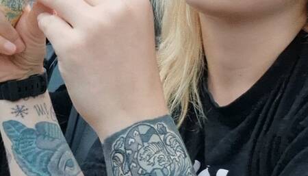 Smoking with Corona in my Car