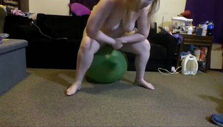 Care Bear Panties & Green Punch Balloon (B2P)