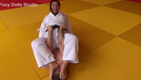 Ina in GI Foot Domination