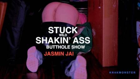 STUCK ASS SHAKIN’ JASMIN JAI CLEANING LADY hair over face HAIRY CRACK asshole CLOSE UP show as JEANS FALL DOWN! Bucking STRUGGLING ASS OPENing & Closing 1080p HD mp4