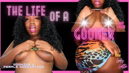 Gooner Life JOI - Femdom POV Female Domination Gooning Domination Sensual Domination Ebony Female Domination Big Tits Jerk Off Instruction MOV