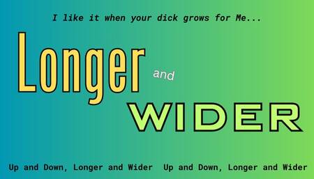 Your Dick Grows Longer and Wider (audio mp4)