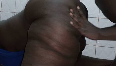 HE SPREADS MY CHUNKY ASS CHEEKS AND LICKS MY ASSHOLE BEFORE FUCKING ME DOGGYSTYLE