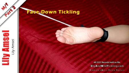Lily Amsel - Tickled Face-Down