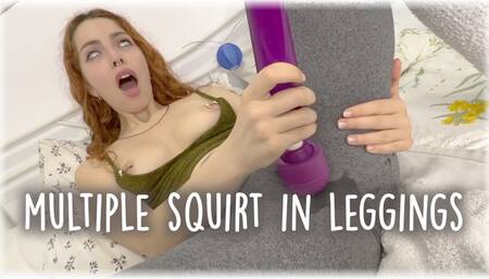 MULTIPLE SQUIRT IN LEGGINS wmv