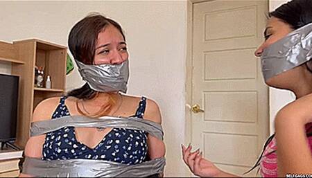 Sexy Shoplifter Tied Up By Undercover Police Woman And Her Gag Loving Girl (mp4)