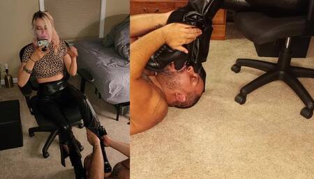 Boot Femdom 1 - Worship my chunky boots