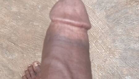 Huge Black Cock Jerking off Lots of Load