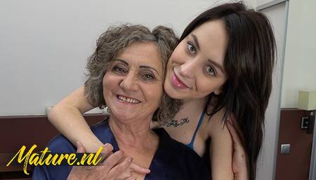 Lustful Sandra Luberc at pussy licking action