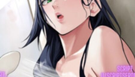 [F4M] Your Mom's friend seduces you in the shower [ASMR] [Milf] [Older woman/ younger man] [Fdom]