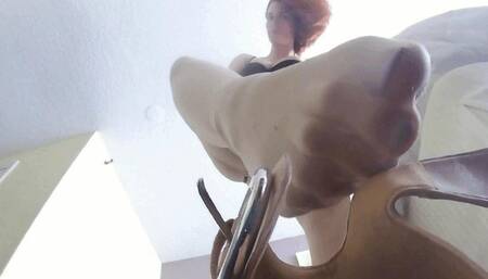 View from Cassandra's shoe VR