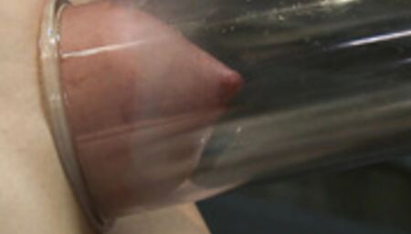 Hogtied in the air slave pussy fisted