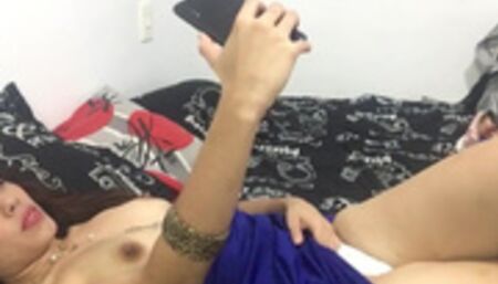 my fucking boyfriend stood me up so I sent a video to his friend and he's coming home