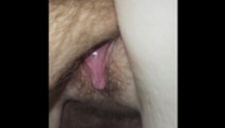 Lil Kitten takes fist while on period and squirts all over.