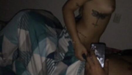 I'm watching movies with my boyfriend and I start to suck him