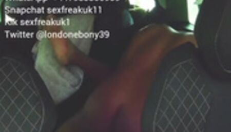 Taking her pussy car back seat London