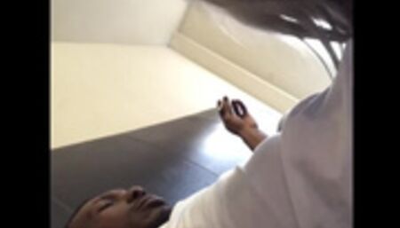 She wanted the dick on her lunch break!!!