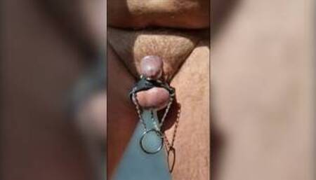 BDSM-Self-cbt-session-red-balls-parachute.mp4