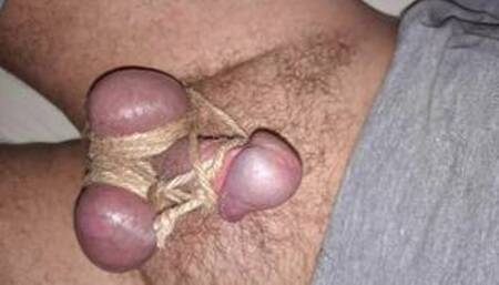 BDSM-Self-cbt-session-2-part2-Self-CBT-Playing-with-ropes