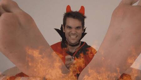 Worship devil's soles ! ( POV MALE )