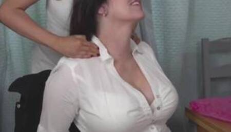 busty mature mom fucks her lesbian friend