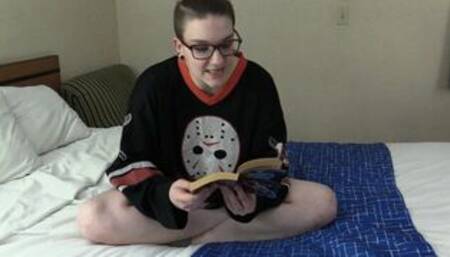 Yawning MILF Joey Nova Reading to you!!!!