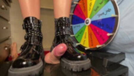 I had a lot of fun with this wheel of misfortune (full video on onlyfans)