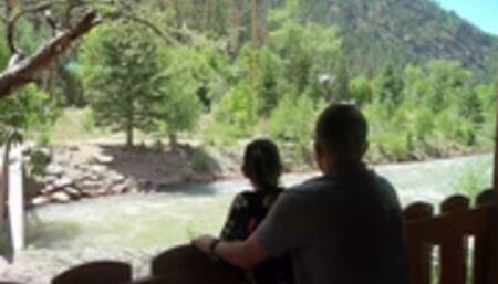 Public Doggy Sex on Hotel Balcony