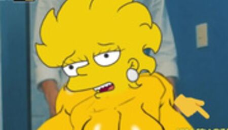 ADULT LISA SIMPSON PRESIDENT - 2D Cartoon Real hentai #2 DOGGYSTYLE Big ANIMATION Ass Booty Cosplay