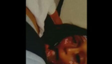 Giving my neighbor head before he goes to work