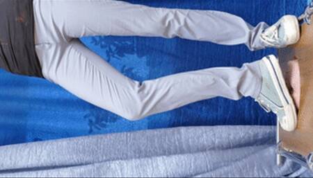 Trampled under huge sneakers (part 2 of 4), flo041x 1440p