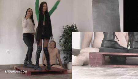 Natasha and Olga's party Picture in a picture mp4