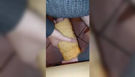 Fucking Bread Man Masturbation