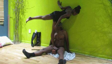 WOUNDED SCROTUM CRUSHING