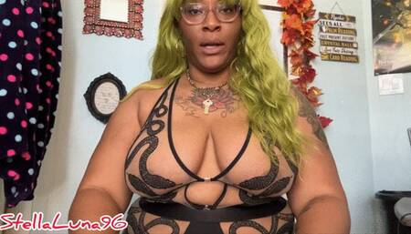 Follow Your Goddess: Stop and Go JOI with Goddess StellaLuna - StellaLuna96 Cum Countdown Light Findom Tit Worship