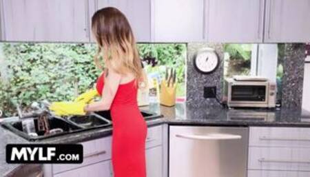 Step Mom With Giant Tits Mckenzie Lee Gets Creampied By Her Mischievous Step Son - MomDrips