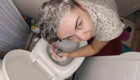 Your semen makes my hair look like silk!!