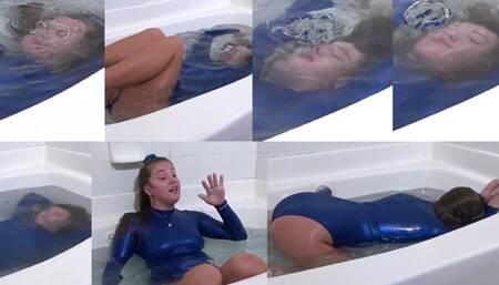 Presley Leotard in Water Combo MOV